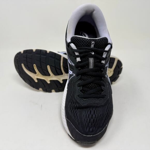 ASICS Gel Contend-7 Run Shoes Womens Sz 10 Black White Lightweight I.7.1 Durable - Picture 12 of 16